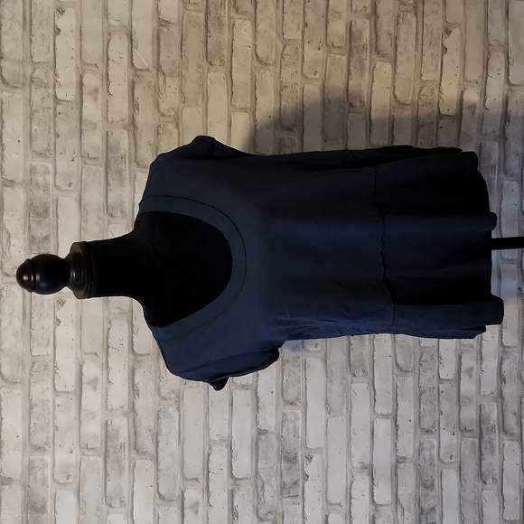 Time and Tru Navy Top - Picture 1 of 5